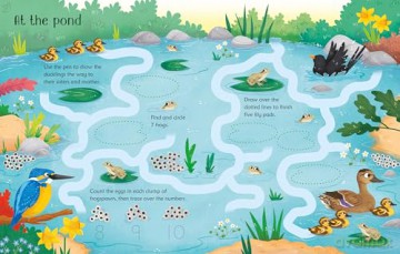 Wipe Clean Spring Activities - Kirsteen Robson [KSIĄŻKA]