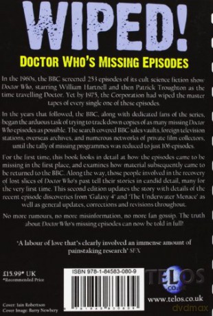 Wiped! Doctor Who's Missing Episodes - Richard Molesworth [KSIĄŻKA]