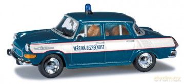 Herpa Skoda 1000 Mb Police Department [ZABAWKA]