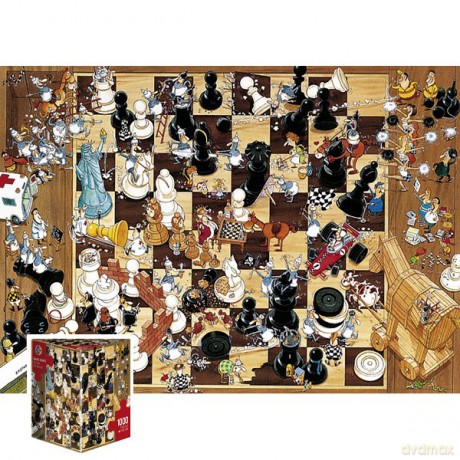 Heye 1000 El. Black Or White, Degano [PUZZLE]
