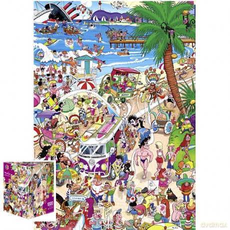 Heye 1000 El. Boardwalk, Crisp [PUZZLE]