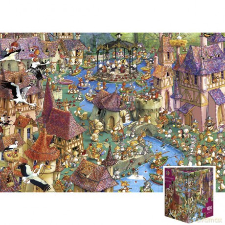 Heye 1000 El. Bunnytown, Ruyer [PUZZLE]