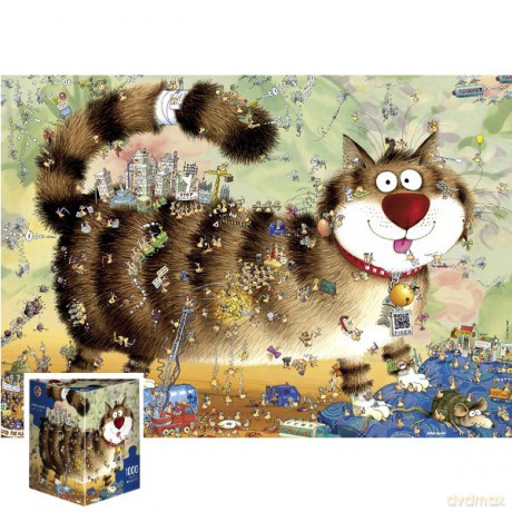 Heye 1000 El. Cats Life, Degano [PUZZLE]