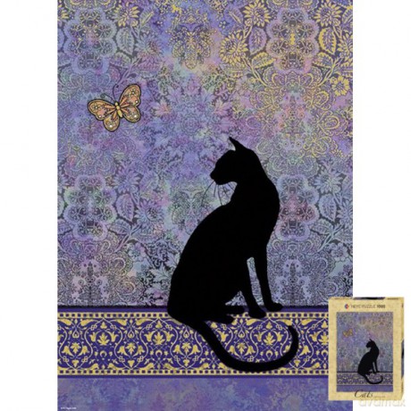 Heye 1000 El. Cats Silhouette [PUZZLE]