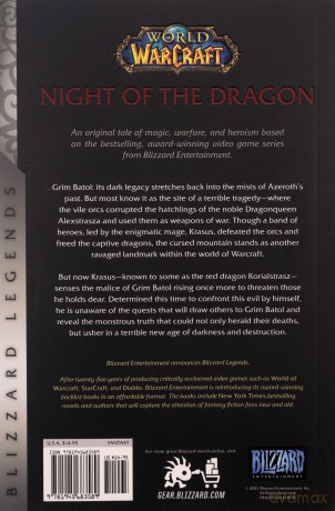 World Of Warcraft Night Of The Dragon - Richard Knaak [KSIĄŻKA]