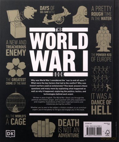 World War I Book - Dk [KSIĄŻKA]