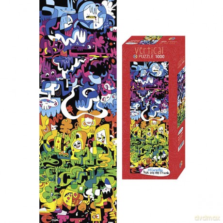 Heye 1000 El. Doodle World, Burgermar [PUZZLE]