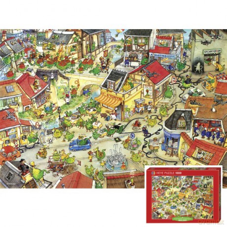 Heye 1000 El. Dragontown [PUZZLE]