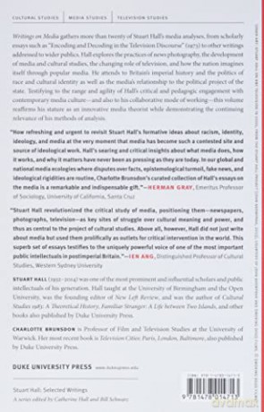 Writings On Media - Stuart Hall [KSIĄŻKA]