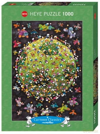 Heye 1000 El. Football, Mordillo [PUZZLE]