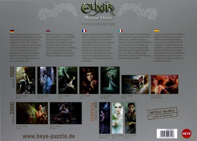 Heye 1000 El. Forest, M. Delon [PUZZLE]