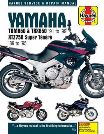 Yamaha Tdm850 Trx850 Xtz750 89 99 [KSIĄŻKA]