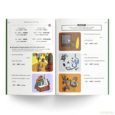Year 4 English Humungous Workbook 8-9 - Mrs Wordsmith [KSIĄŻKA]