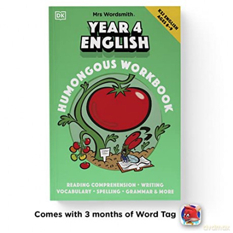 Year 4 English Humungous Workbook 8-9 - Mrs Wordsmith [KSIĄŻKA]