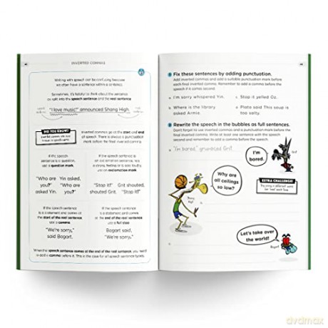 Year 4 English Humungous Workbook 8-9 - Mrs Wordsmith [KSIĄŻKA]
