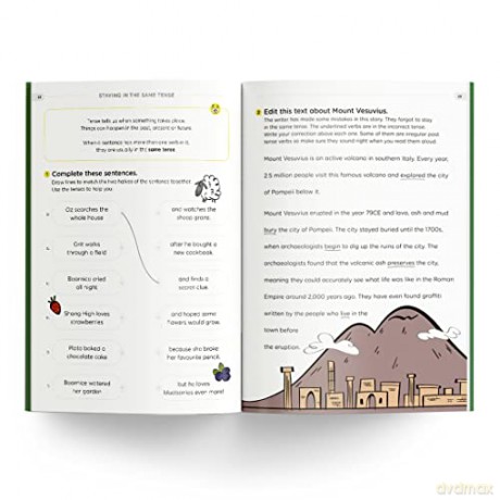 Year 4 English Humungous Workbook 8-9 - Mrs Wordsmith [KSIĄŻKA]