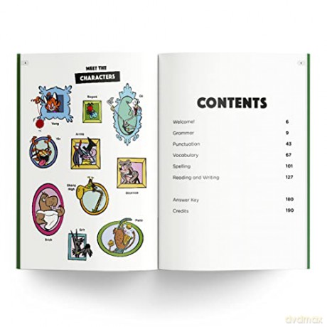 Year 4 English Humungous Workbook 8-9 - Mrs Wordsmith [KSIĄŻKA]