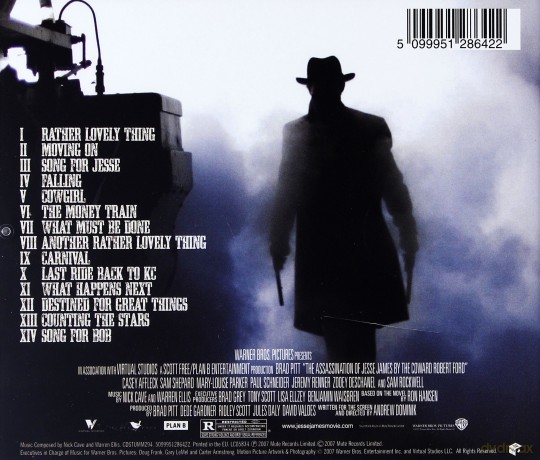 The Assassination Of Jesse James soundtrack (Zabójstwo Jesse'ego Jamesa Przez Tchórzliwego Roberta Forda) [CD]