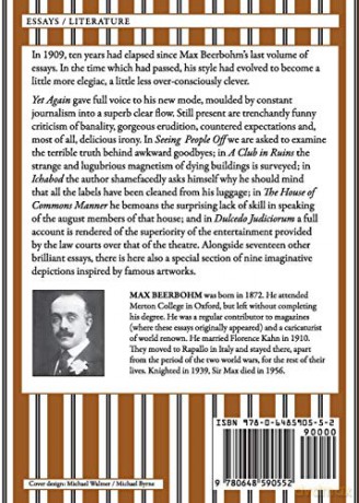 Yet Again - Max, Beerbohm [KSIĄŻKA]