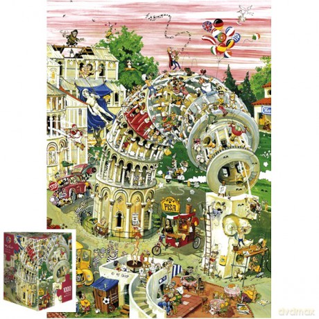 Heye 1000 El. Pisa In Motion, Crisp [PUZZLE]