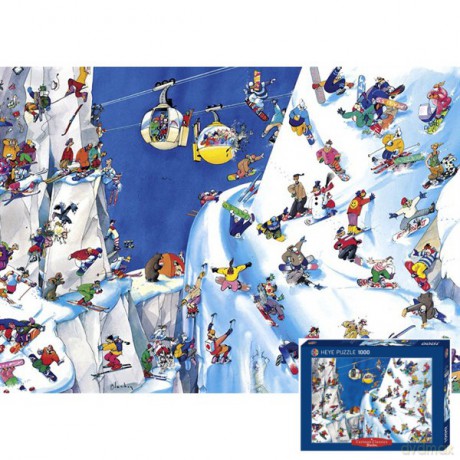 Heye 1000 El. Snowboards, Blachon [PUZZLE]