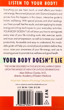 Your Body Doesnt Lie - Dr. John Diamond [KSIĄŻKA]
