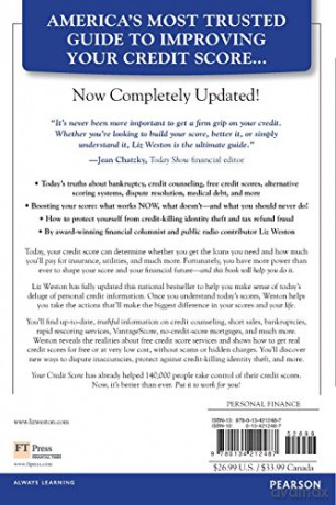 Your Credit Score - Weston Liz [KSIĄŻKA]