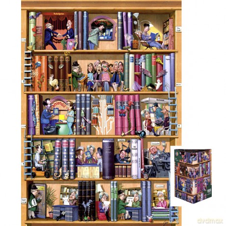 Heye 1500 El. Books, Kravarik [PUZZLE]