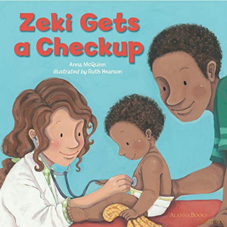 Zeki Gets A Check Up - Anna Mcquinn [KSIĄŻKA]