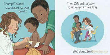 Zeki Gets A Check Up - Anna Mcquinn [KSIĄŻKA]
