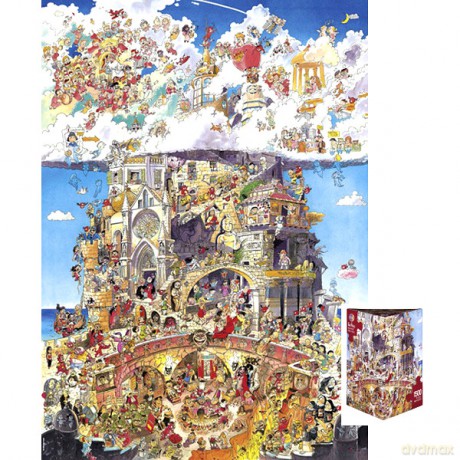 Heye 1500 El. Heaven And Hell, Prades [PUZZLE]