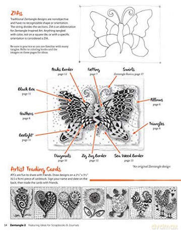Zentangle 2 Workbook Edition - Suzanne Mcneill [KSIĄŻKA]