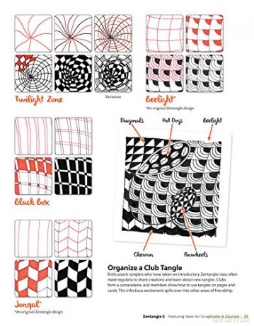 Zentangle 2 Workbook Edition - Suzanne Mcneill [KSIĄŻKA]