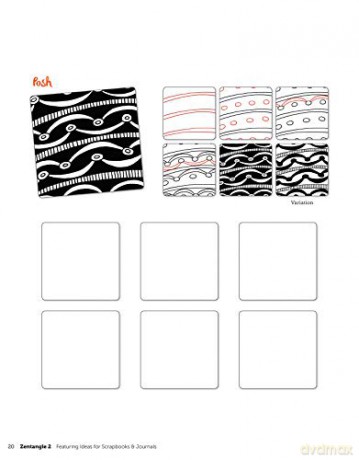 Zentangle 2 Workbook Edition - Suzanne Mcneill [KSIĄŻKA]