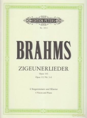 Zigeunerlieder - Johannes Brahms [KSIĄŻKA]