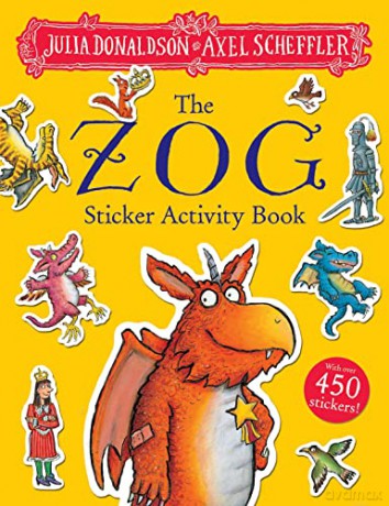 Zog Sticker Book - Julia Donaldson [KSIĄŻKA]