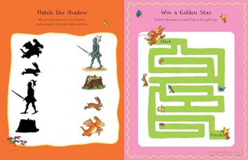 Zog Sticker Book - Julia Donaldson [KSIĄŻKA]
