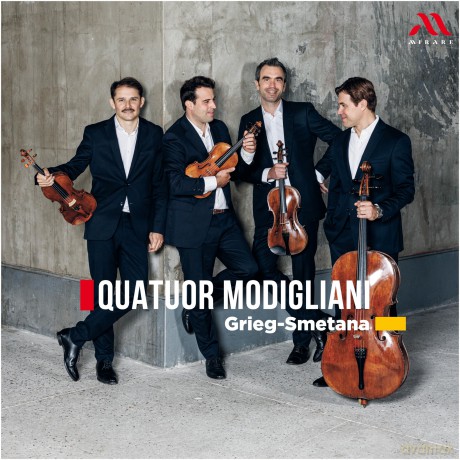 Grieg Smetana: Quatuor Modigliani (digipack) [CD]