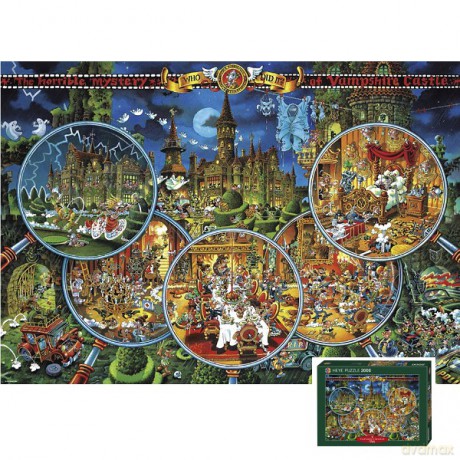 Heye 2000 El. Crime Scene, Ryba [PUZZLE]