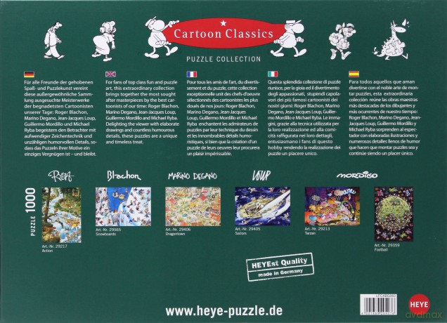 Heye 2000 El. Crime Scene, Ryba [PUZZLE]
