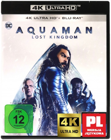 Aquaman i Zaginione Królestwo [Blu-Ray 4K]+[Blu-Ray]