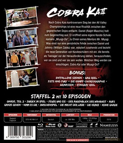 Cobra Kai Season 2 [2xBlu-Ray]
