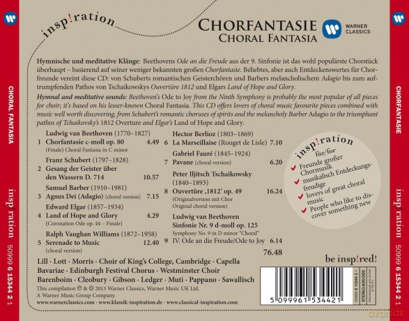 Daniel Barenboim: Chorfantasie [CD]