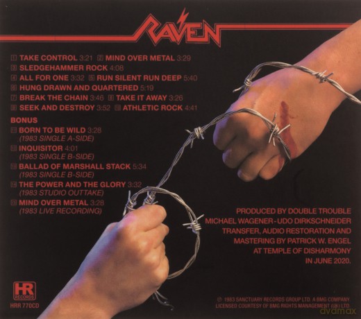 Raven: All For One [CD]