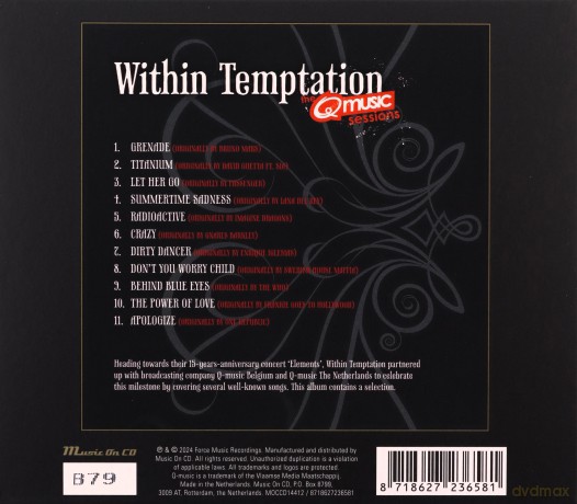 Within Temptation: The Q Music Sessions [CD]