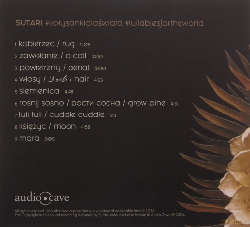 Sutari: #kołysankidlaświata (ecopack) [CD]