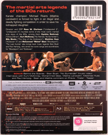 The Last Kumite (steelbook) [Blu-Ray 4K]+[Blu-Ray]