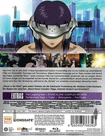 Ghost in the Shell: Stand Alone Complex: The Laughing Man [Blu-Ray]