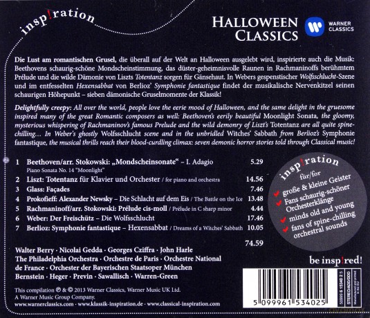 Andre Cluytens: Halloween Classics For Kids [CD]
