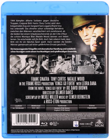 Kings Go Forth (Wojenna miłość) [Blu-Ray]
